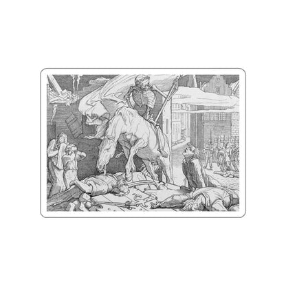 RETHEL, Alfred - Death on the Barricades (Artwork) STICKER Vinyl Die-Cut Decal - The Sticker Space