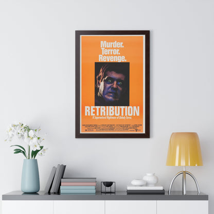 RETRIBUTION (2) 1987 - Framed Movie Poster-The Sticker Space