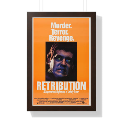 RETRIBUTION (2) 1987 - Framed Movie Poster-16″ x 24″-The Sticker Space