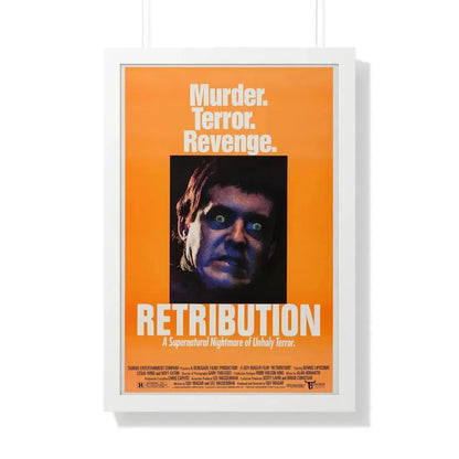 RETRIBUTION (2) 1987 - Framed Movie Poster - The Sticker Space