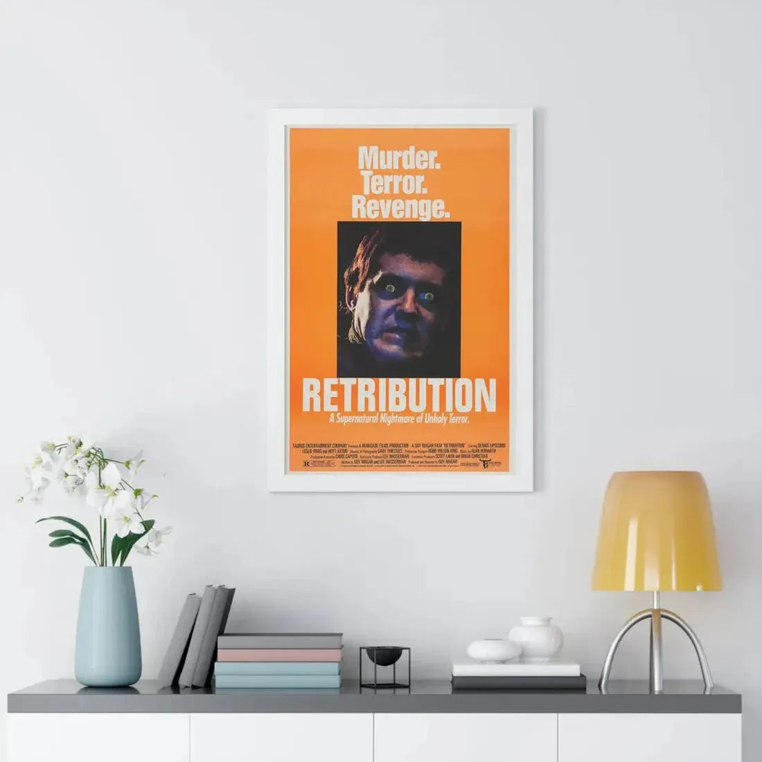 RETRIBUTION (2) 1987 - Framed Movie Poster - The Sticker Space