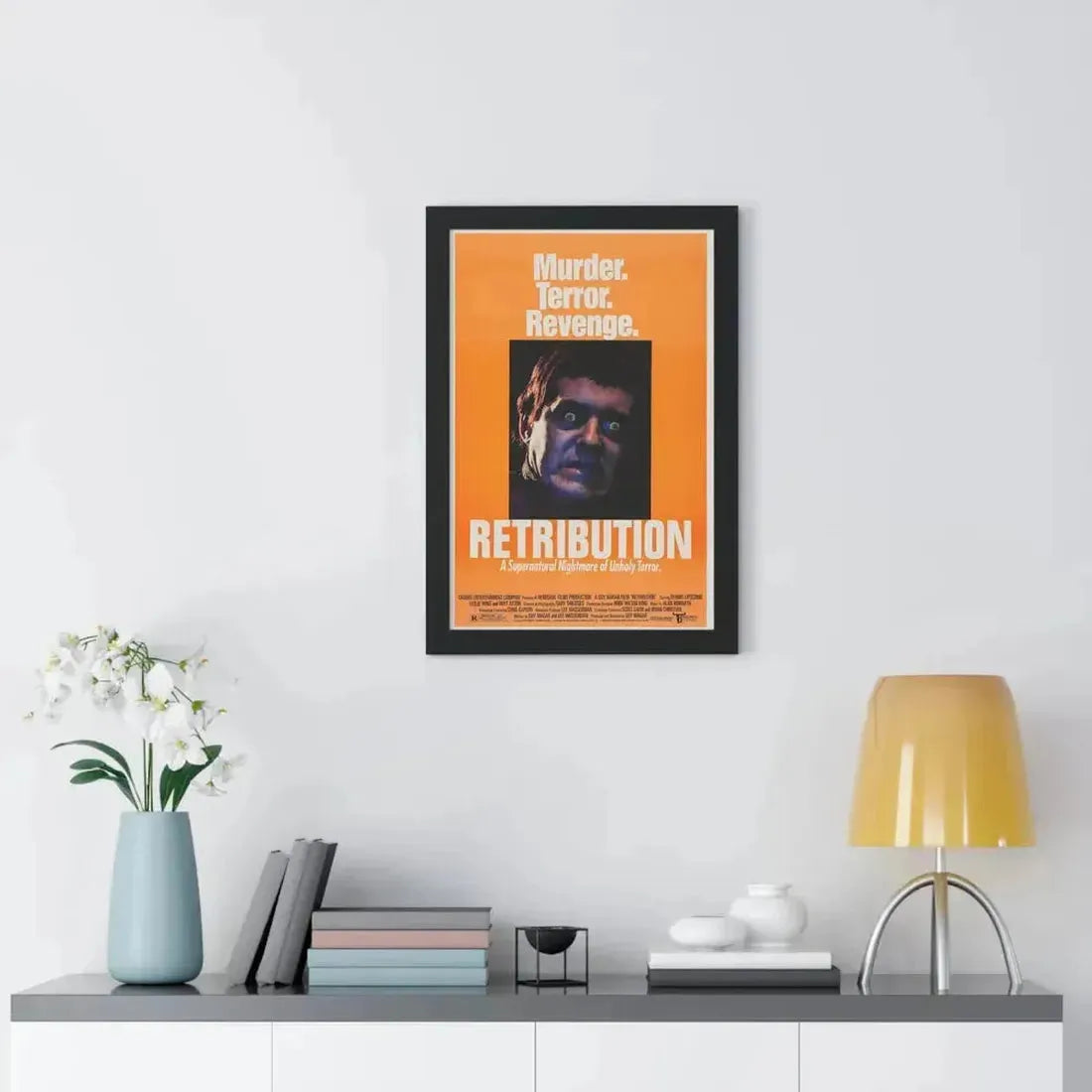 RETRIBUTION (2) 1987 - Framed Movie Poster - The Sticker Space