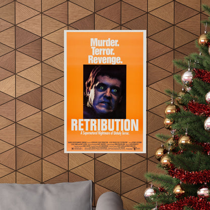 RETRIBUTION (2) 1987 - Paper Movie Poster-The Sticker Space