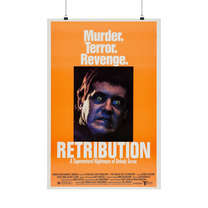 RETRIBUTION (2) 1987 - Paper Movie Poster-20″ x 30″-The Sticker Space