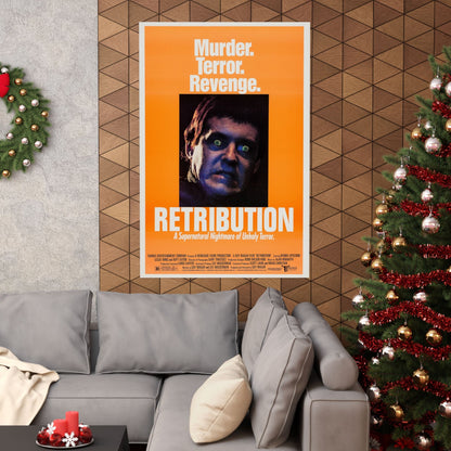 RETRIBUTION (2) 1987 - Paper Movie Poster-The Sticker Space