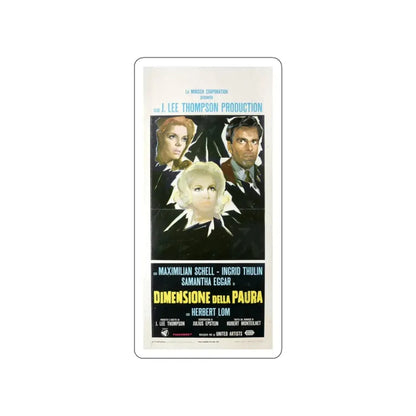 RETURN FROM THE ASHES 1965 Movie Poster STICKER Vinyl Die-Cut Decal 4 Inch - The Sticker Space