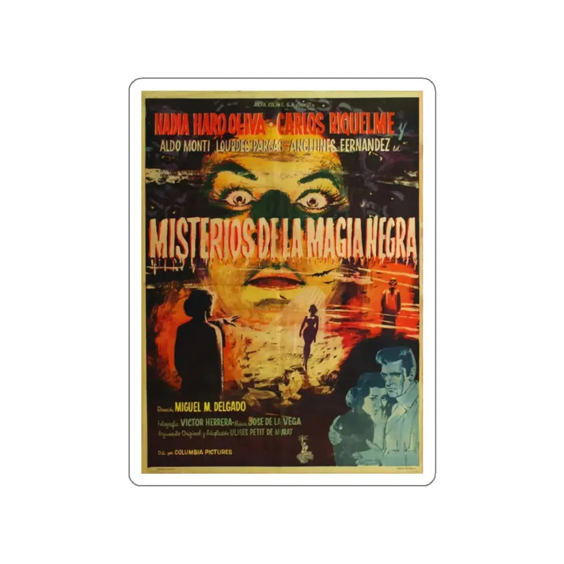 RETURN FROM THE BEYOND (SPANISH) 1958 Movie Poster STICKER Vinyl Die-Cut Decal 6 Inch - The Sticker Space