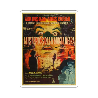 RETURN FROM THE BEYOND (SPANISH) 1958 Movie Poster - STICKER Vinyl Kiss-Cut Decal 6 Inch White - The Sticker Space