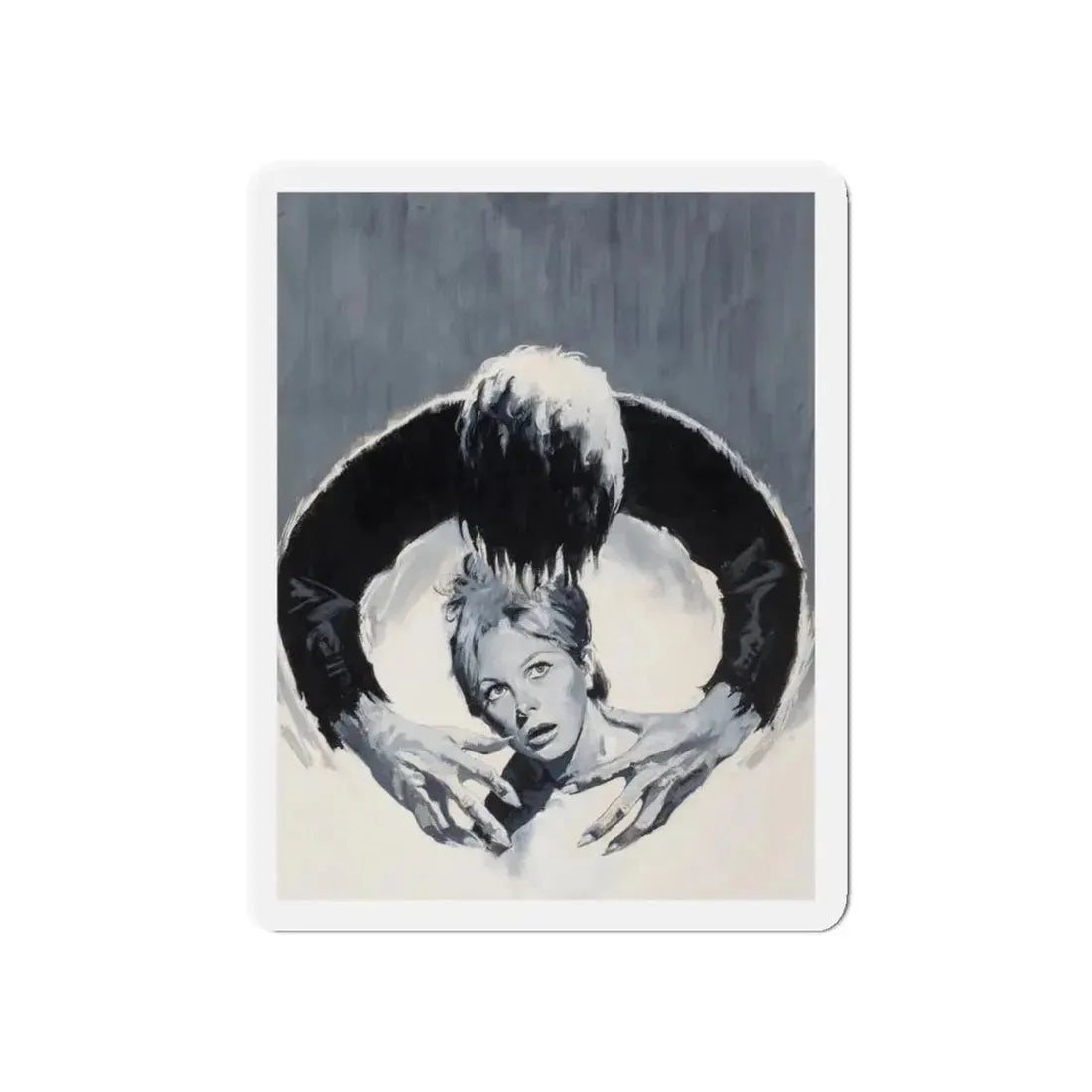 Return of Dracula, movie advertisement, 1971 (Magazine Illustration) Refrigerator Magnet - The Sticker Space