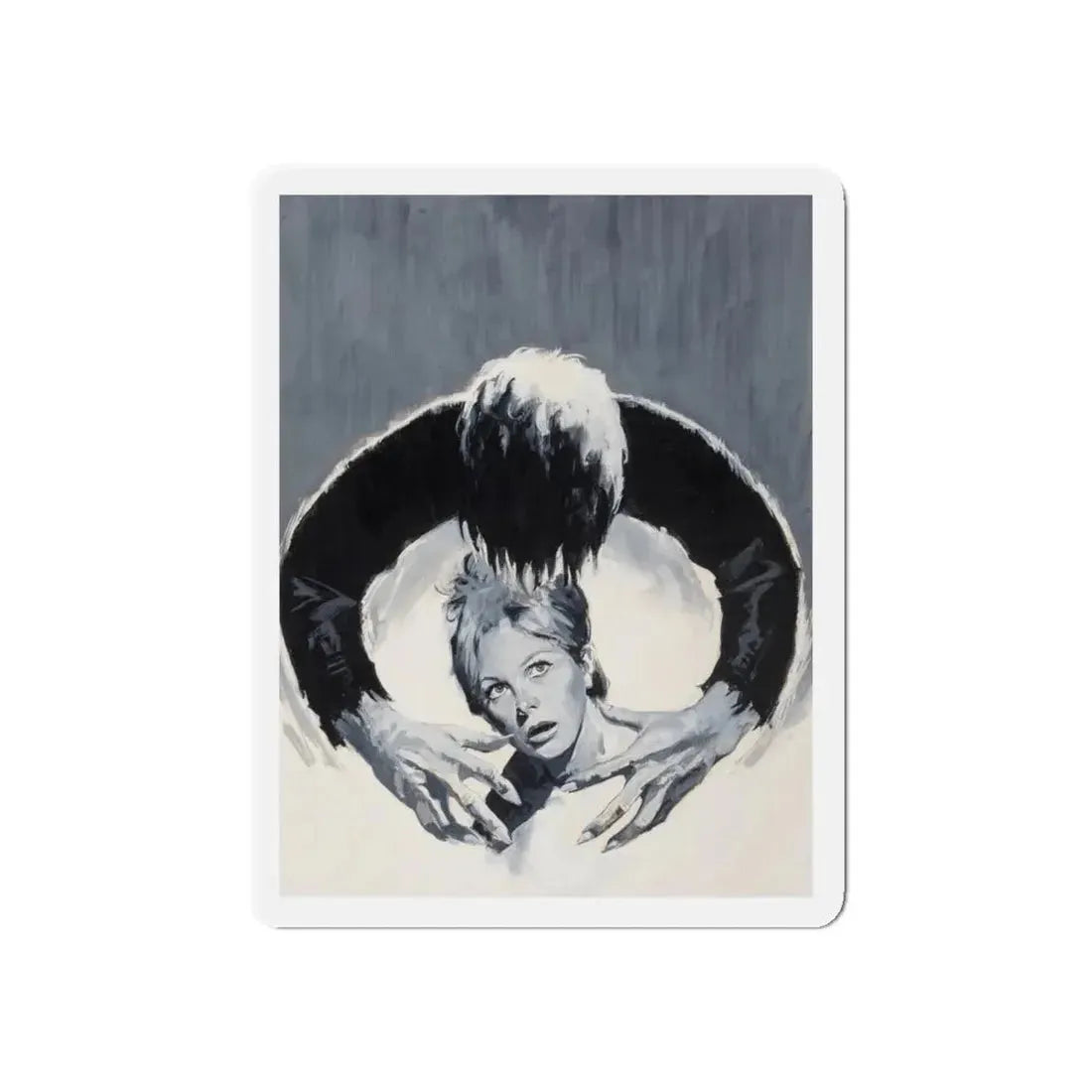 Return of Dracula, movie advertisement, 1971 (Magazine Illustration) Refrigerator Magnet - The Sticker Space