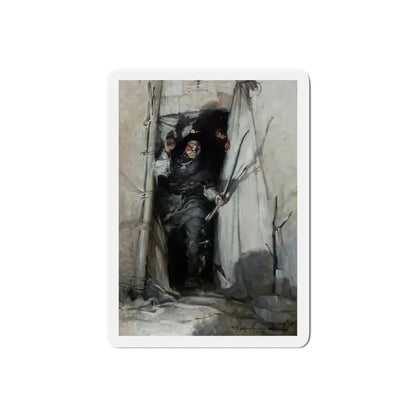 Return of the Ancient Otter, 1918 (Magazine Illustration) Refrigerator Magnet - The Sticker Space