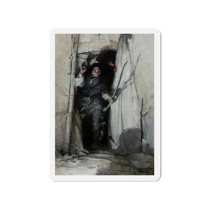 Return of the Ancient Otter, 1918 (Magazine Illustration) Refrigerator Magnet - The Sticker Space