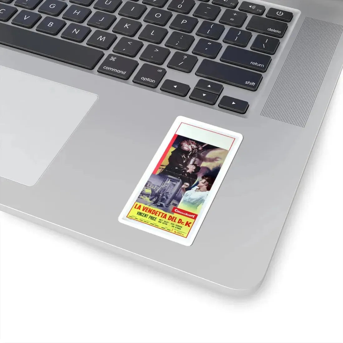 RETURN OF THE FLY (ITALIAN) 1959 Movie Poster - STICKER Vinyl Kiss-Cut Decal - The Sticker Space