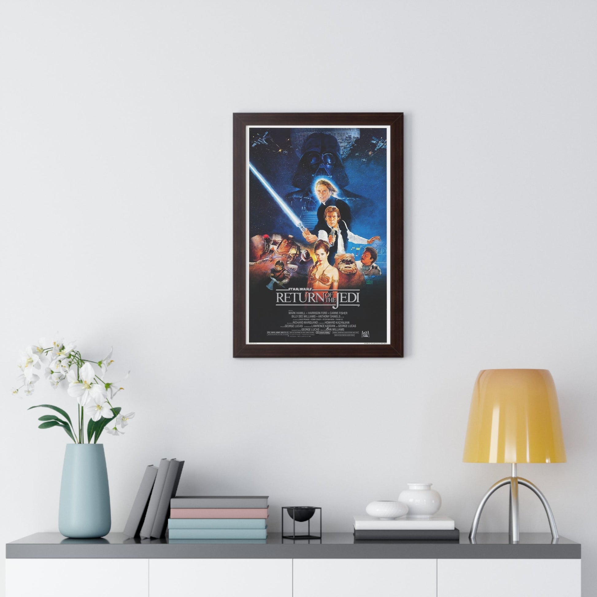 RETURN OF THE JEDI 1983 - Framed Movie Poster-The Sticker Space