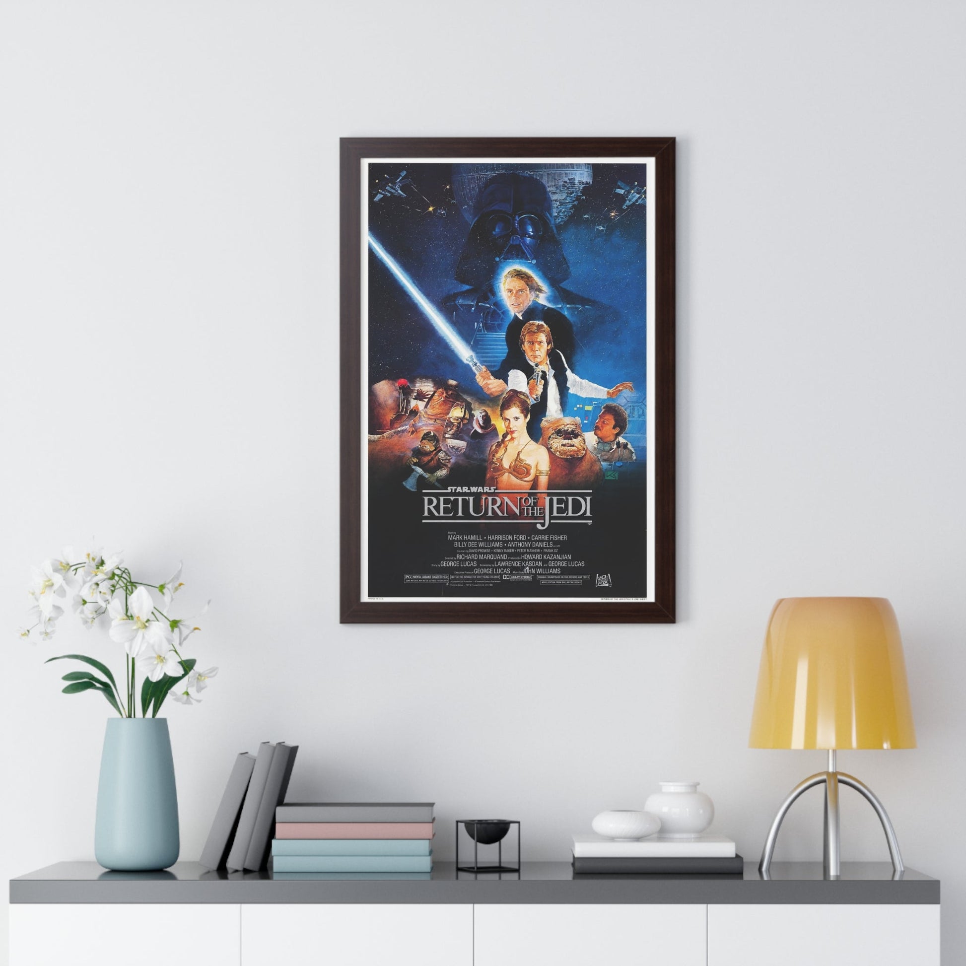 RETURN OF THE JEDI 1983 - Framed Movie Poster-The Sticker Space