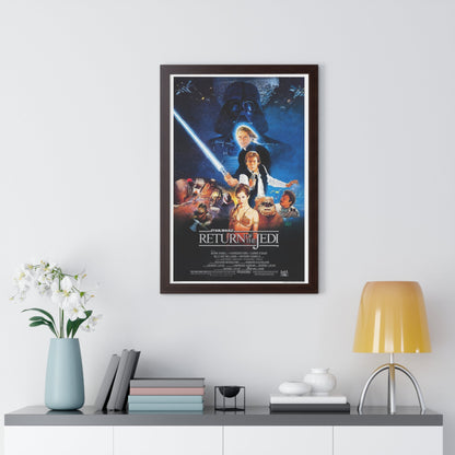 RETURN OF THE JEDI 1983 - Framed Movie Poster-The Sticker Space