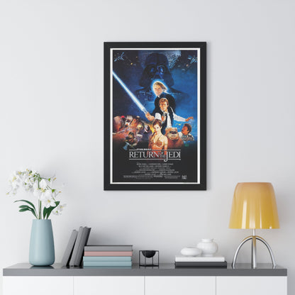 RETURN OF THE JEDI 1983 - Framed Movie Poster-The Sticker Space