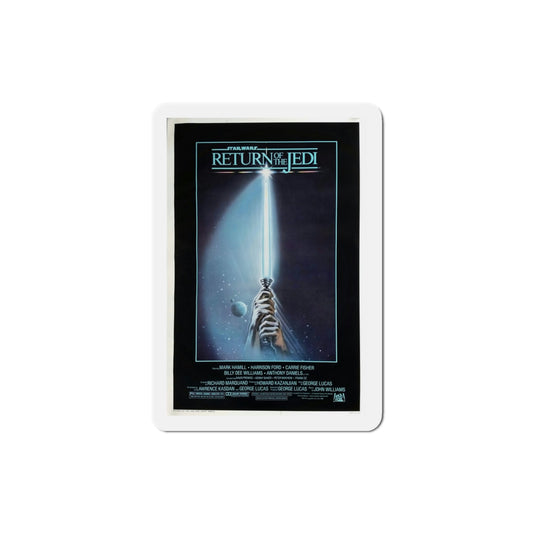 Return of the Jedi 1983 Movie Poster Die-Cut Magnet-3" x 3"-The Sticker Space