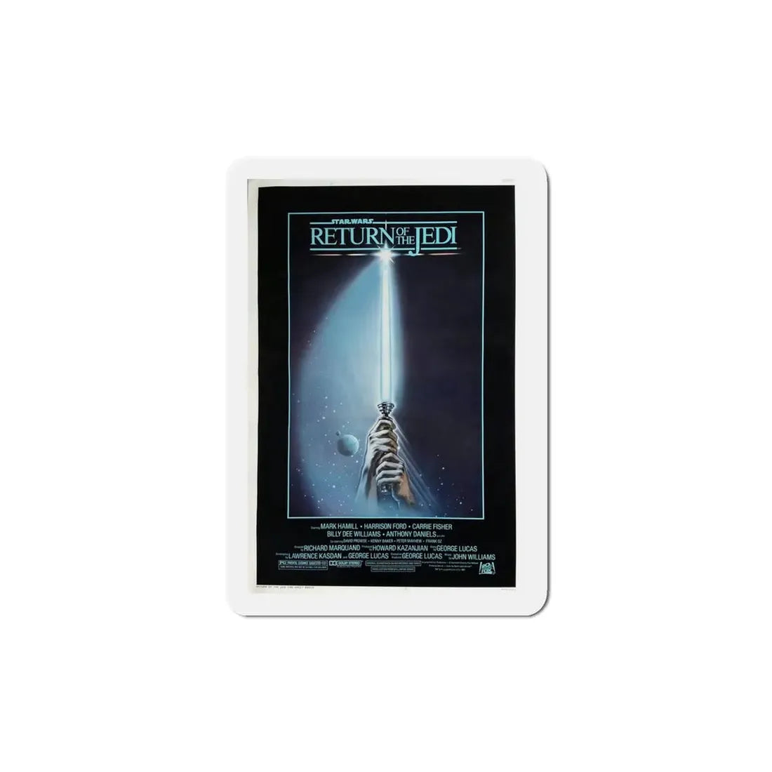 Return of the Jedi 1983 Movie Poster Refrigerator Magnet - The Sticker Space