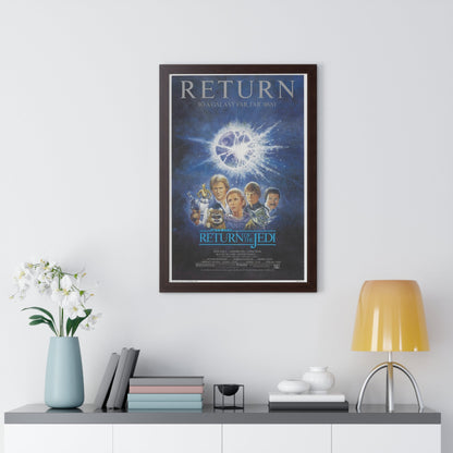 RETURN OF THE JEDI (2) 1983 - Framed Movie Poster-The Sticker Space