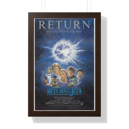 RETURN OF THE JEDI (2) 1983 - Framed Movie Poster-16″ x 24″-The Sticker Space