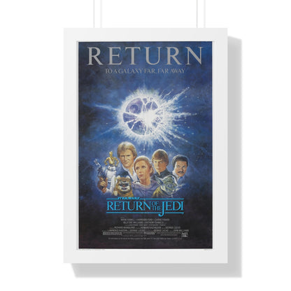 RETURN OF THE JEDI (2) 1983 - Framed Movie Poster-16″ x 24″-The Sticker Space