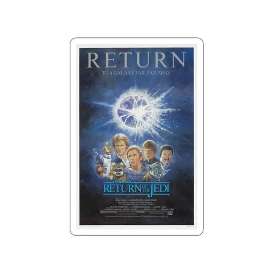 RETURN OF THE JEDI (2) 1983 Movie Poster STICKER Vinyl Die-Cut Decal 2 Inch - The Sticker Space