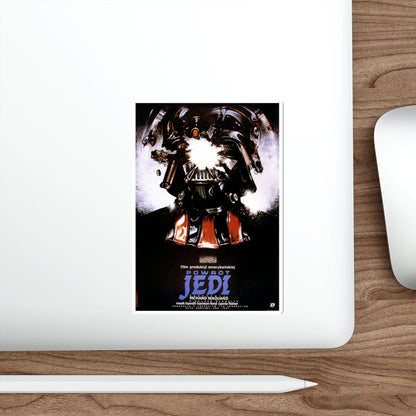 RETURN OF THE JEDI (POLISH) 1983 Movie Poster STICKER Vinyl Die-Cut Decal-The Sticker Space