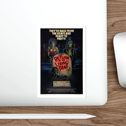 RETURN OF THE LIVING DEAD 1985 Movie Poster STICKER Vinyl Die-Cut Decal-The Sticker Space