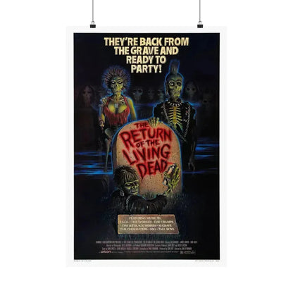 RETURN OF THE LIVING DEAD 1985 - Paper Movie Poster 20″ x 30″ Matte - The Sticker Space