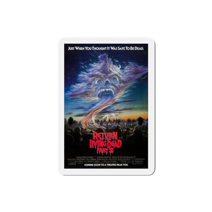 Return of the Living Dead Part II 1988 Movie Poster Die-Cut Magnet-2" x 2"-The Sticker Space