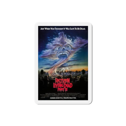 Return of the Living Dead Part II 1988 Movie Poster Refrigerator Magnet 2 Inch - The Sticker Space