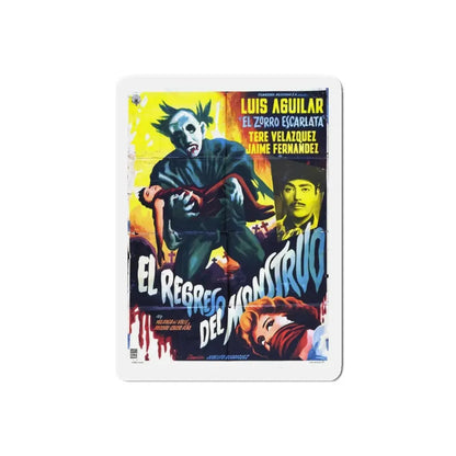 RETURN OF THE MONSTER 1959 Movie Poster - Refrigerator Magnet - The Sticker Space