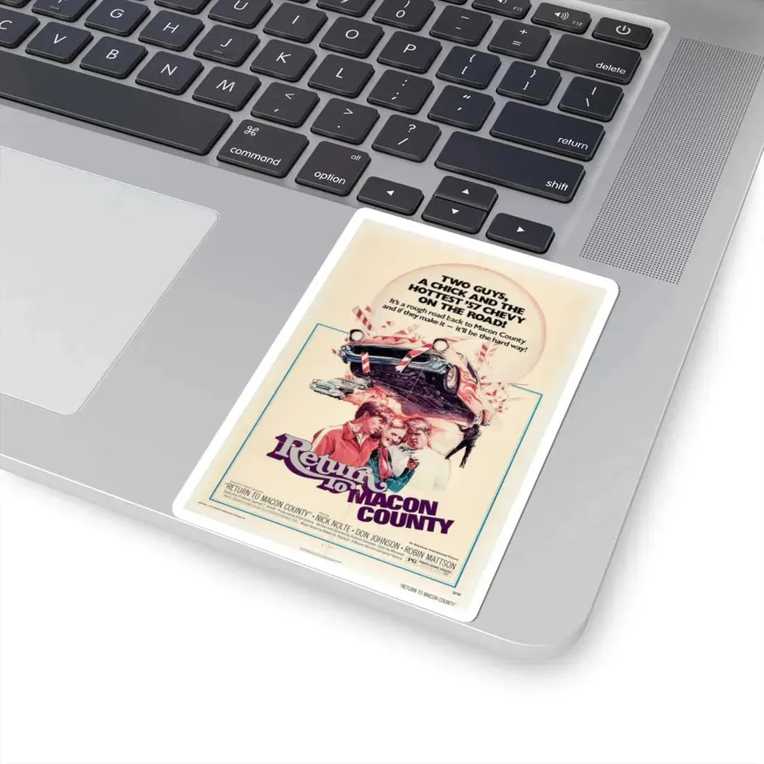 Return to Macon County 1975 Movie Poster - STICKER Vinyl Kiss-Cut Decal - The Sticker Space