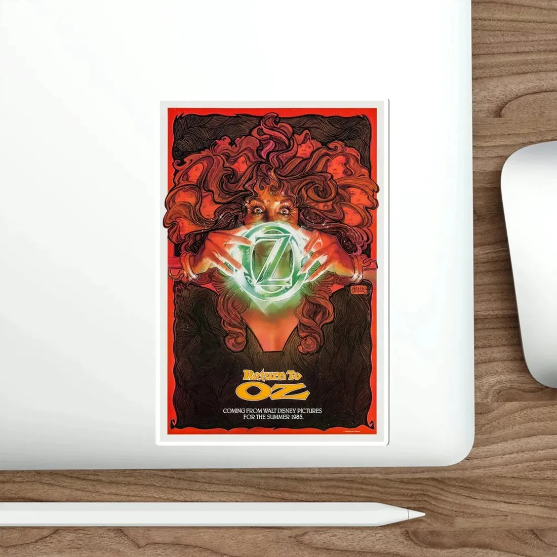 Return to Oz 1985 Movie Poster STICKER Vinyl Die-Cut Decal - The Sticker Space