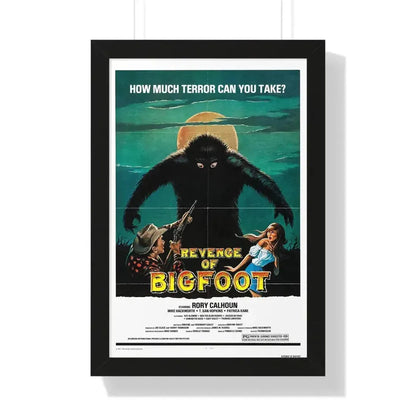 REVENGE OF BIGFOOT 1979 - Framed Movie Poster 16″ x 24″ Black - The Sticker Space