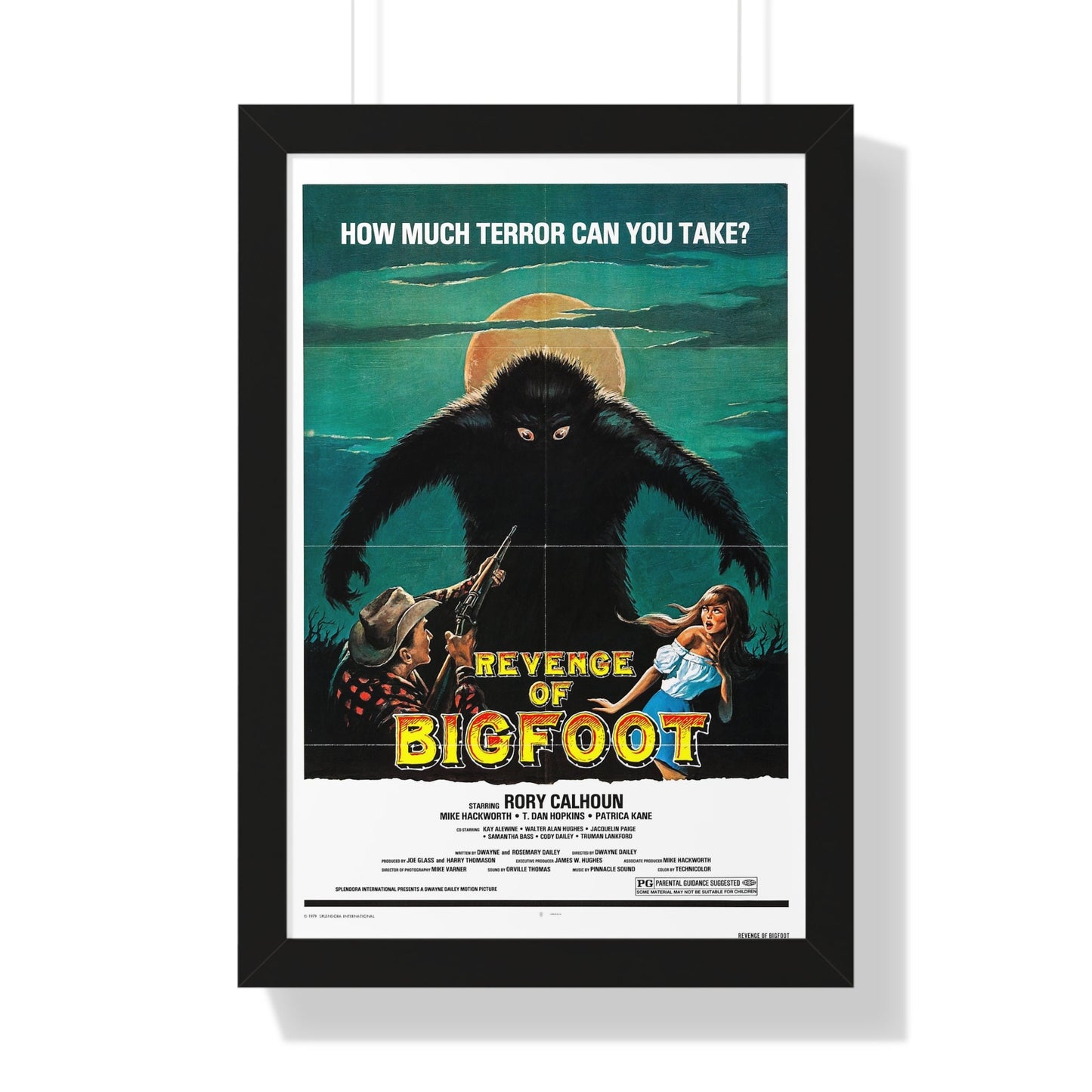 REVENGE OF BIGFOOT 1979 - Framed Movie Poster-16″ x 24″-The Sticker Space