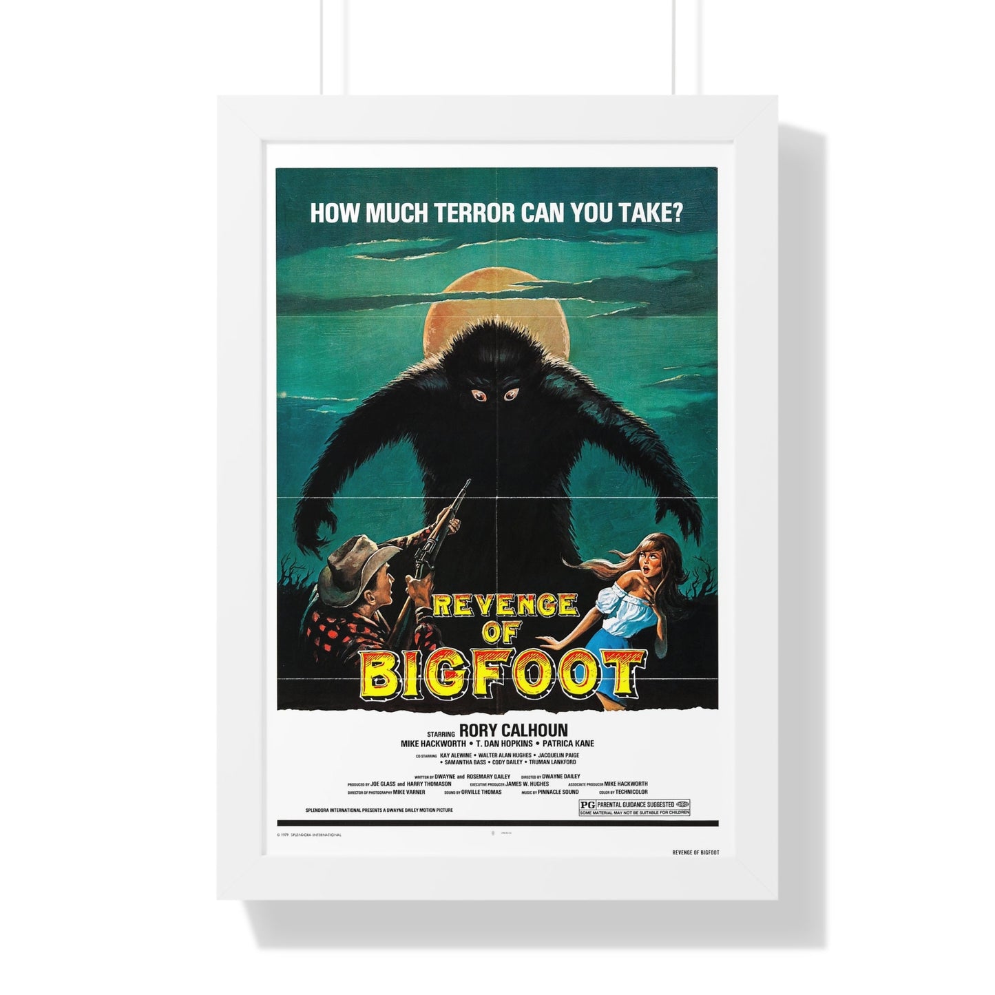 REVENGE OF BIGFOOT 1979 - Framed Movie Poster-16″ x 24″-The Sticker Space