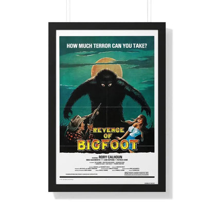 REVENGE OF BIGFOOT 1979 - Framed Movie Poster 20" x 30" Black - The Sticker Space