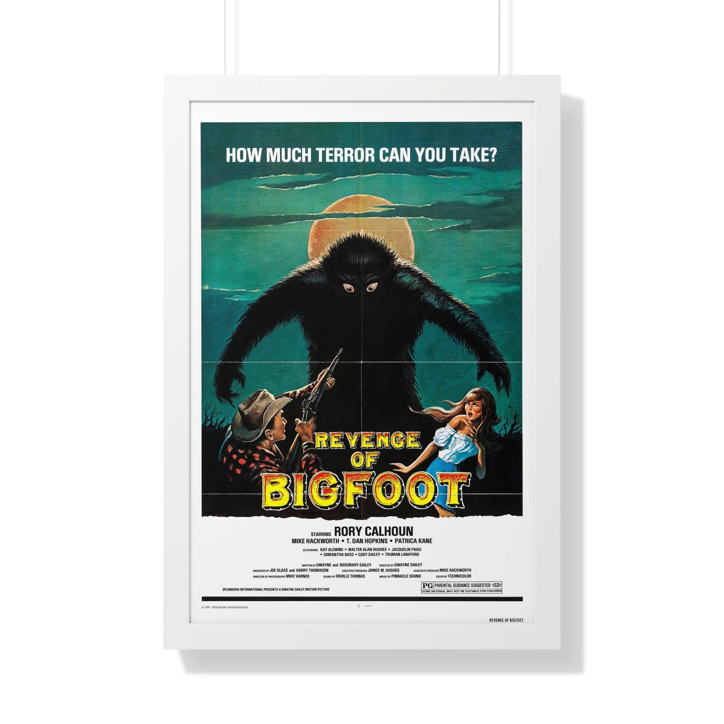 REVENGE OF BIGFOOT 1979 - Framed Movie Poster-20" x 30"-The Sticker Space