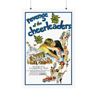 REVENGE OF THE CHEERLEADERS 1976 - Paper Movie Poster 24″ x 36″ Matte - The Sticker Space