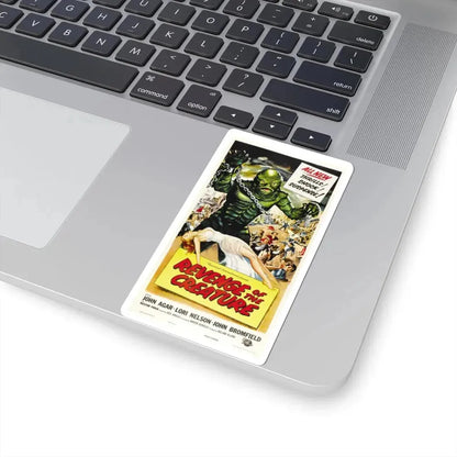 REVENGE OF THE CREATURE 1955 Movie Poster - STICKER Vinyl Kiss-Cut Decal - The Sticker Space