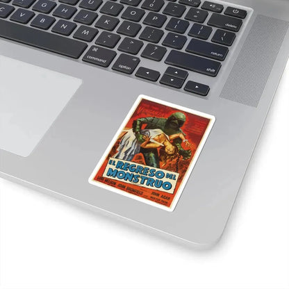 REVENGE OF THE CREATURE (SPANISH) 1955 Movie Poster - STICKER Vinyl Kiss-Cut Decal - The Sticker Space