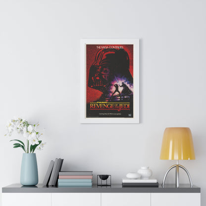 REVENGE OF THE JEDI 1983 - Framed Movie Poster-The Sticker Space