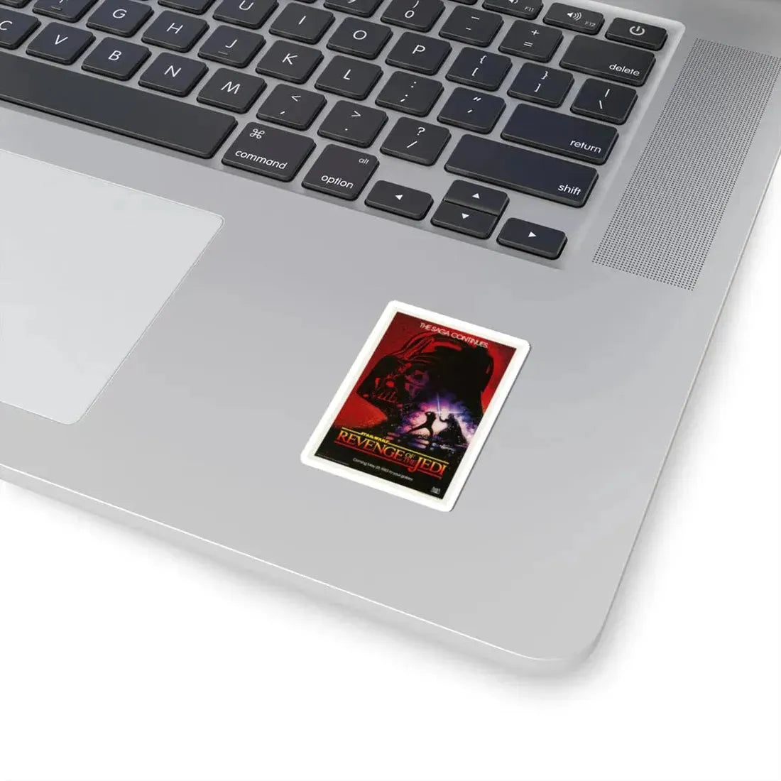 REVENGE OF THE JEDI 1983 Movie Poster - STICKER Vinyl Kiss-Cut Decal - The Sticker Space