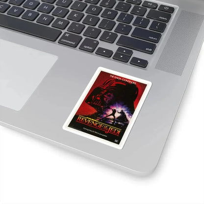 REVENGE OF THE JEDI 1983 Movie Poster - STICKER Vinyl Kiss-Cut Decal - The Sticker Space
