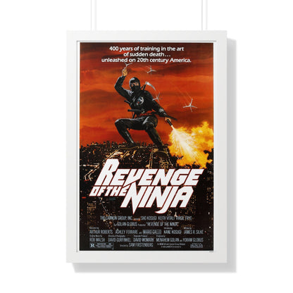 REVENGE OF THE NINJA 1983 - Framed Movie Poster-20" x 30"-The Sticker Space