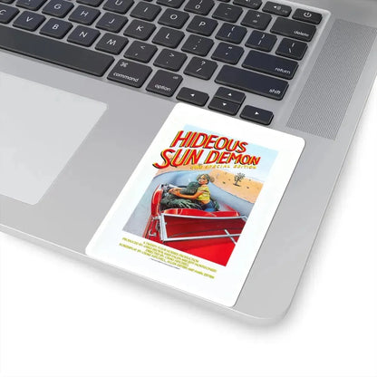 REVENGE OF THE SUN DEMON (HIDEOUS SUN DEMON) 1983 Movie Poster - STICKER Vinyl Kiss-Cut Decal - The Sticker Space