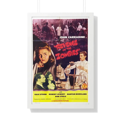REVENGE OF THE ZOMBIES 1943 - Framed Movie Poster - The Sticker Space