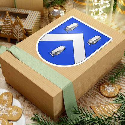 Reverolle-coat of arms (Switzerland) (Coat of Arms) STICKER Vinyl Kiss-Cut Decal - The Sticker Space